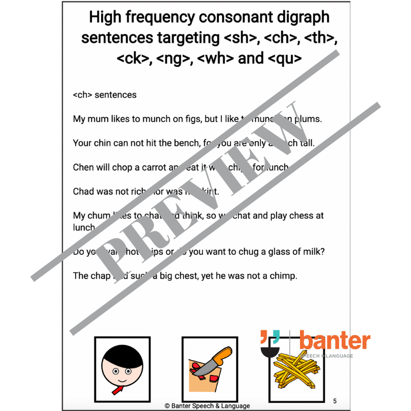 Banter Early Reading Program: Workbook 05