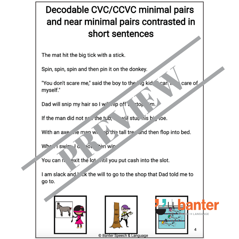 Banter Early Reading Program: Workbook 03