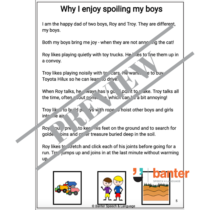 Banter Early Reading Program: Workbook 10