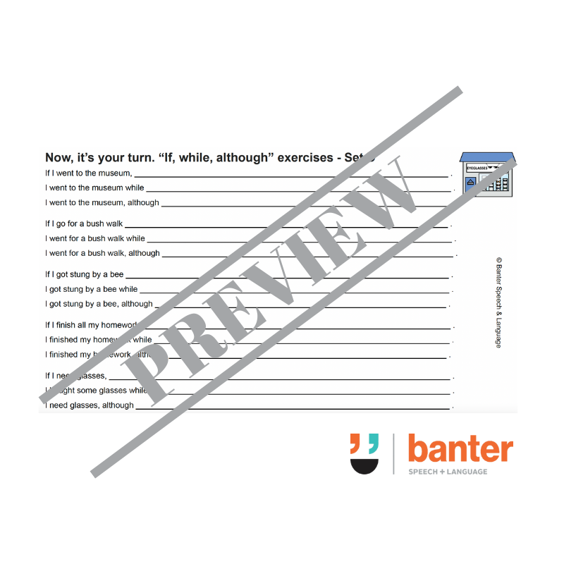 Think Then Write 3: Complex Sentences Workbook