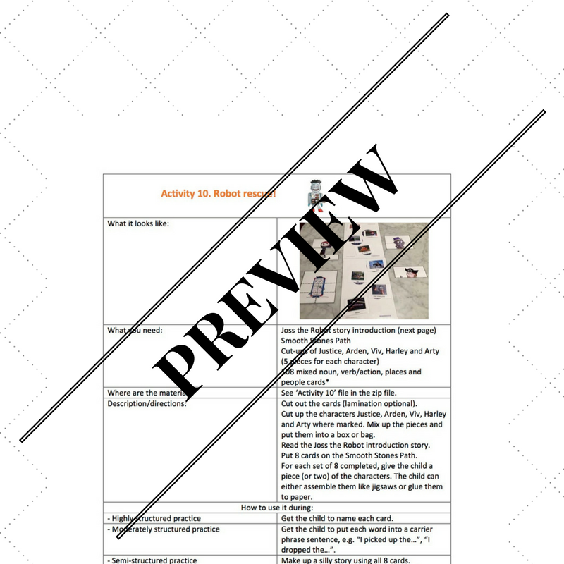 Banter Stuttering Workbook: Lidcombe Program Starter Kit