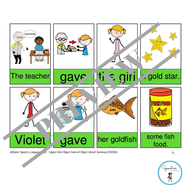 Simple Sentence Structures