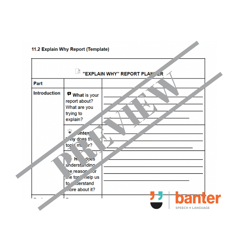 Think Then Write 5: Multi-Paragraph Information Report Writing Foundations Workbook