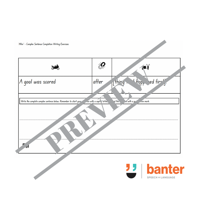 Think Then Write 3: Complex Sentences Workbook