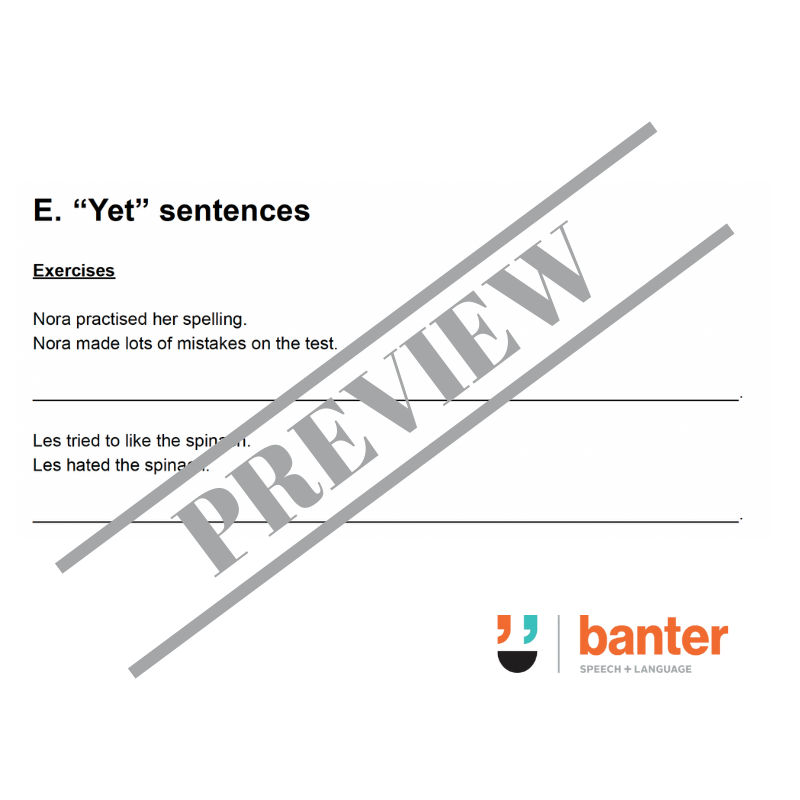 Think Then Write 2: FANBOYS Compound Sentences Workbook - The Bare Essentials