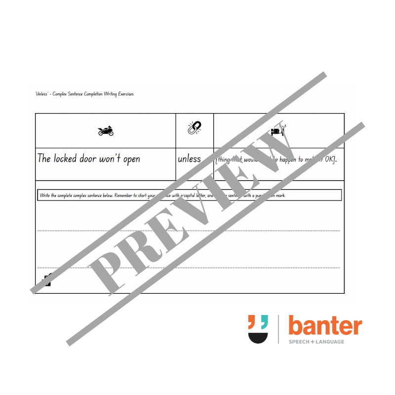 Think Then Write 3: Complex Sentences Workbook