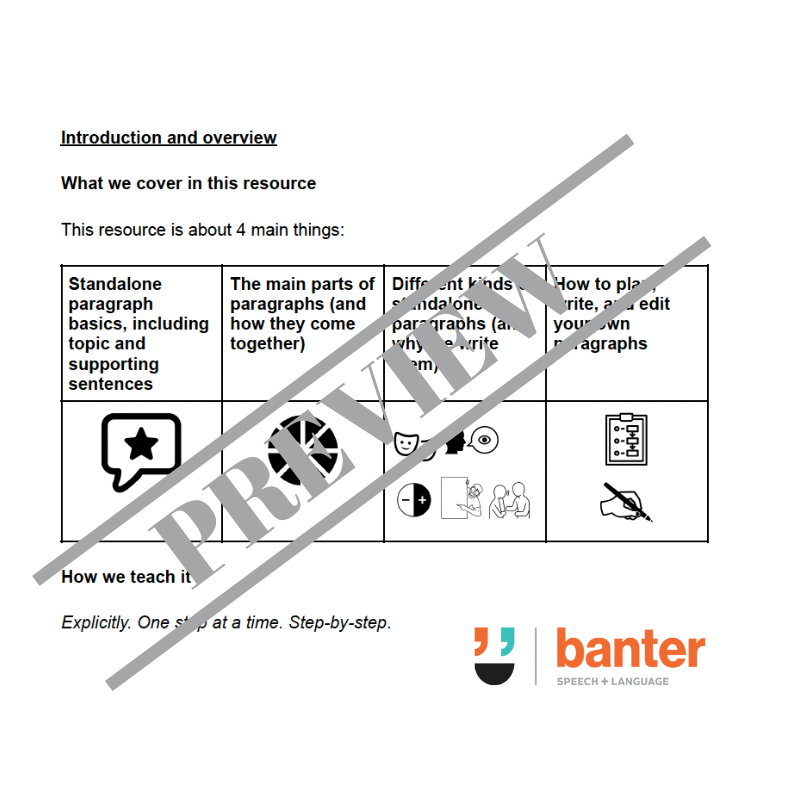 Think Then Write 4: Paragraph Writing Foundations Workbook