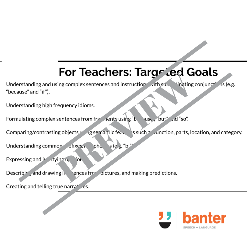 Interactive Oral Language Workouts for Primary School Students