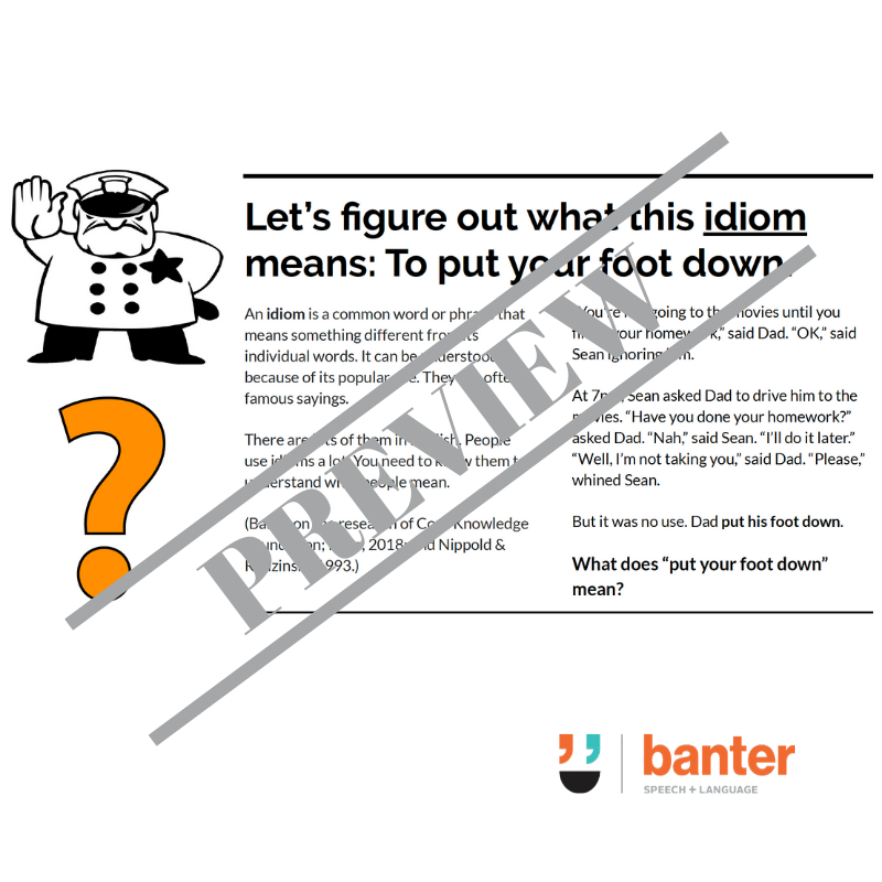 Interactive Oral Language Workouts for Primary School Students