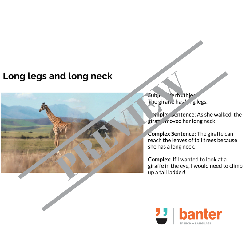 Early Concepts: Oral Language Program