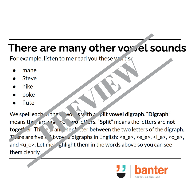 Banter Early Reading Program: Workbook 07