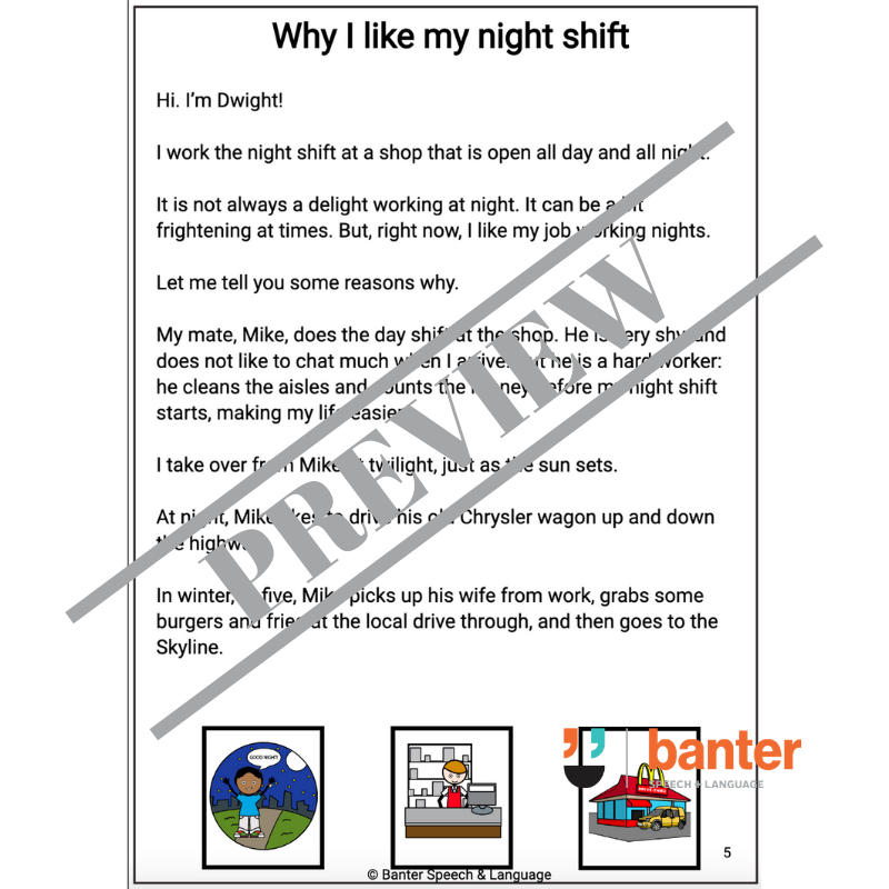 Banter Early Reading Program: Workbook 09