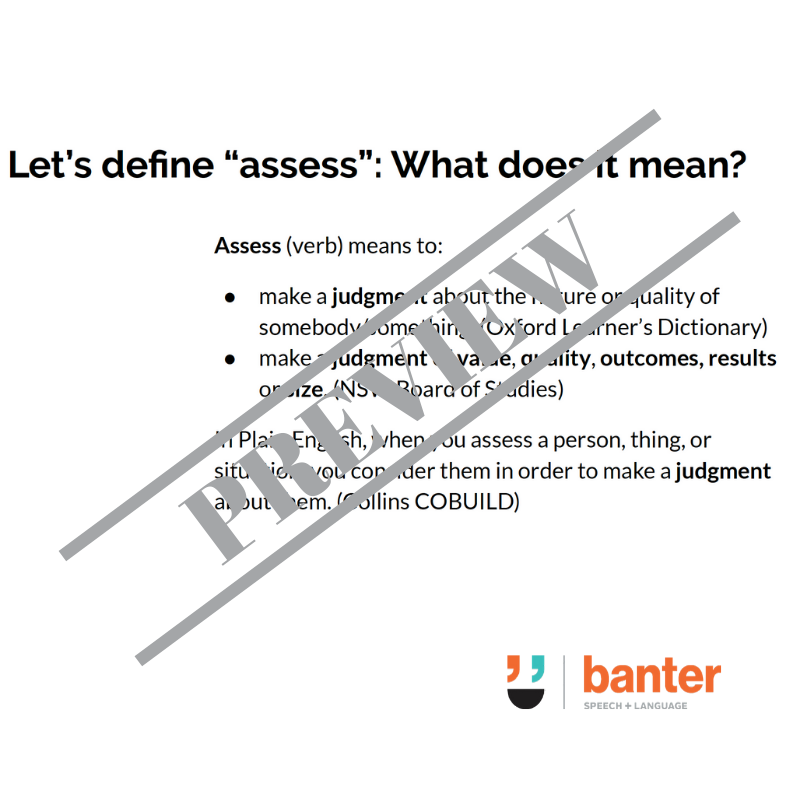 Interactive Oral Language Workouts for High School Students