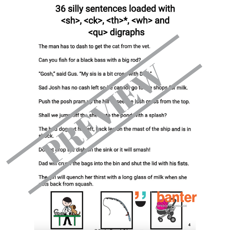 Banter Early Reading Program: Workbook 05