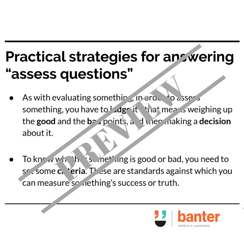 Interactive Oral Language Workouts for High School Students