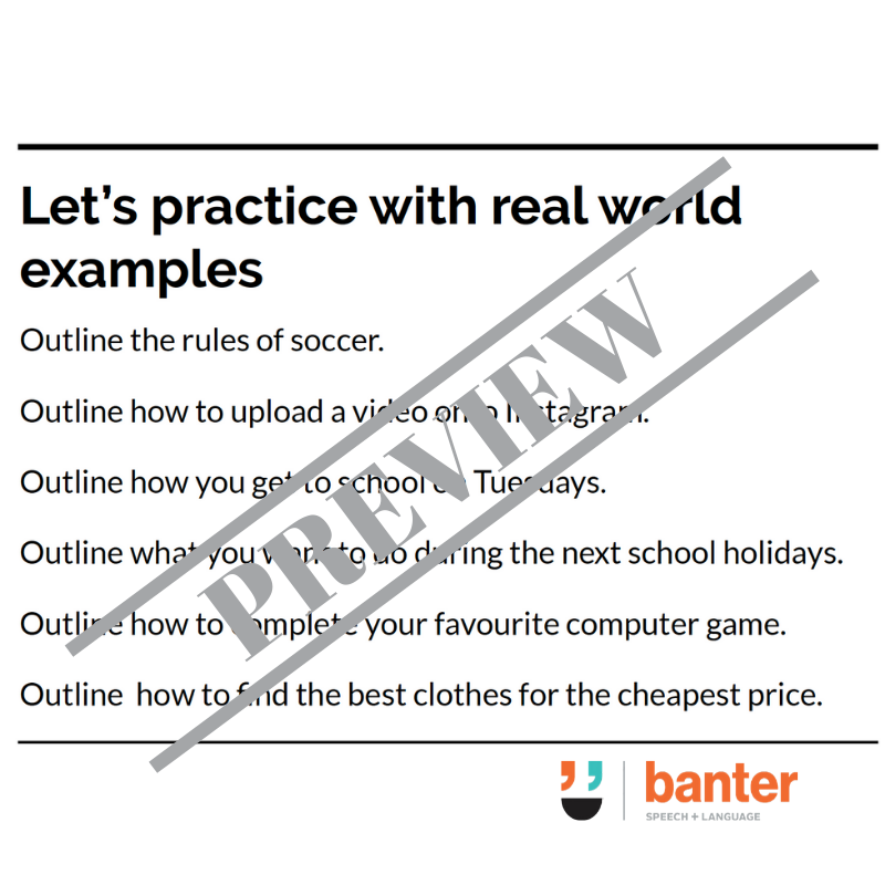 Interactive Oral Language Workouts for High School Students