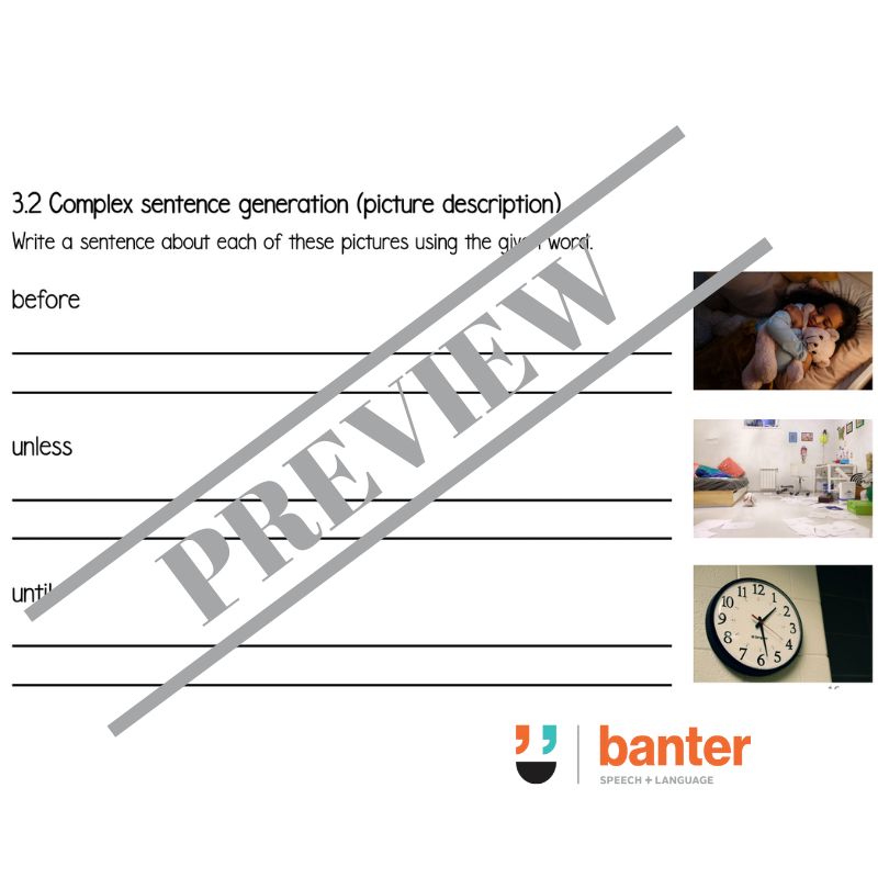 Think Then Write: Criterion-referenced writing assessment/screener + scoring checklist