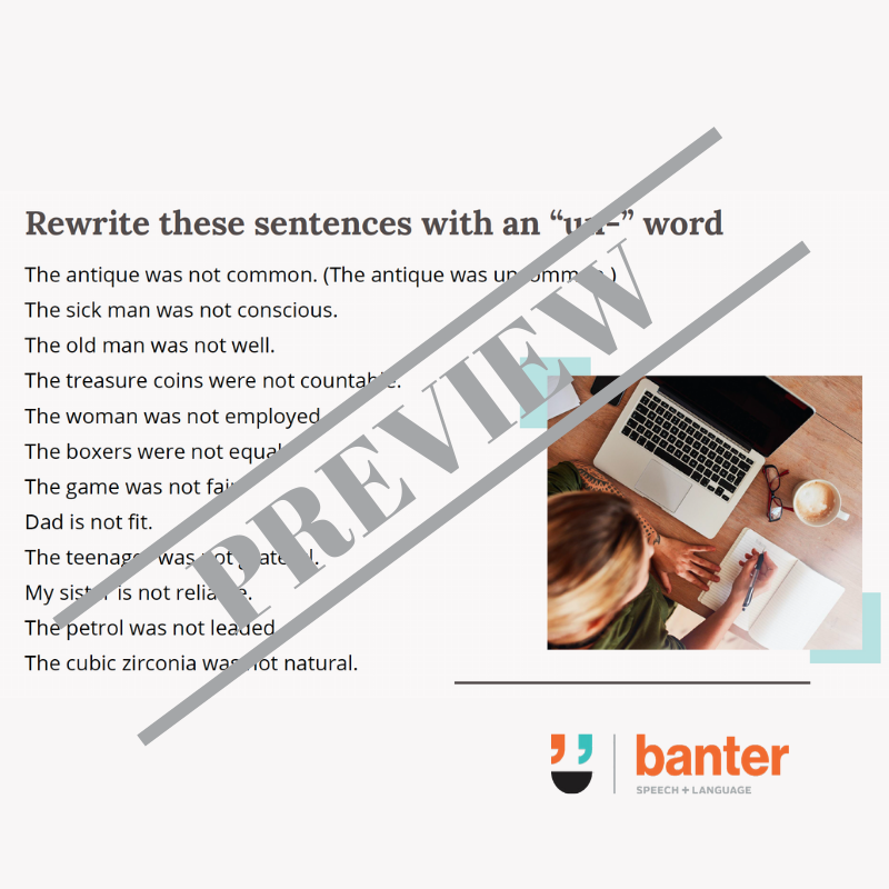 Morphological Awareness Program