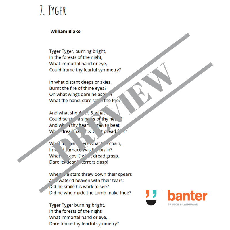Banter Stuttering Workbook: Speech Fluency and Naturalness Practice Resources