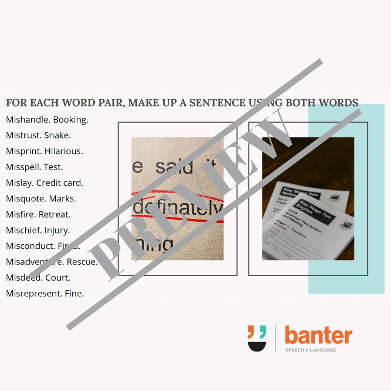 Morphological Awareness Program