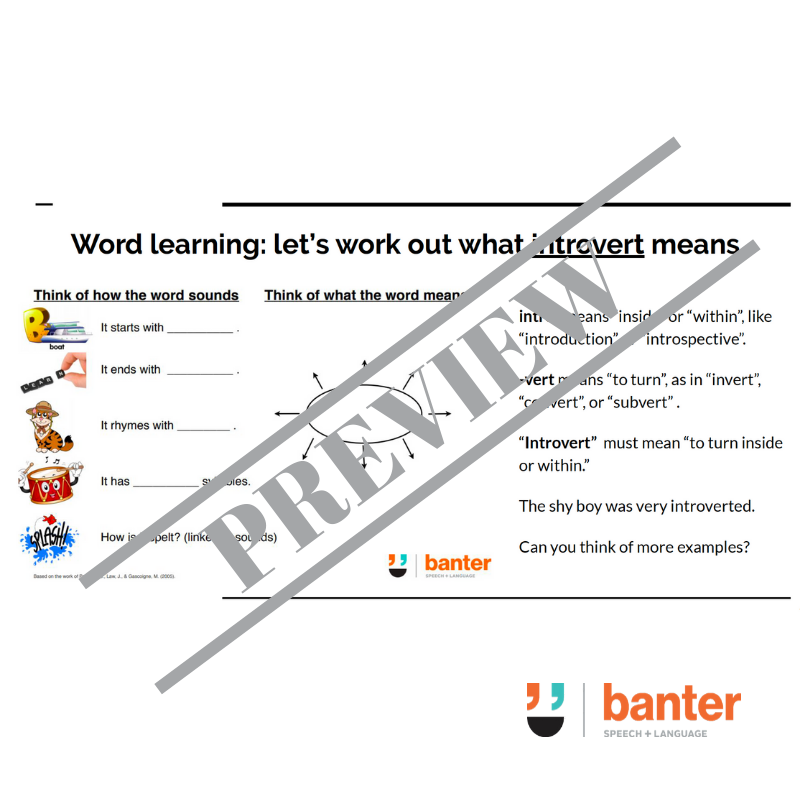 Interactive Oral Language Workouts for Primary School Students