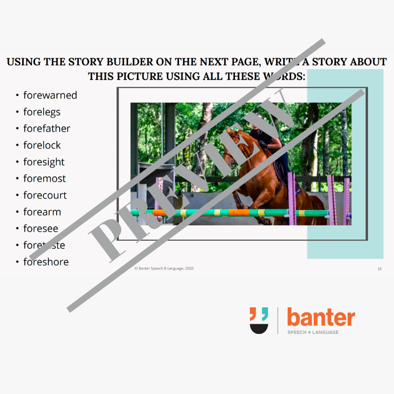 Morphological Awareness Program