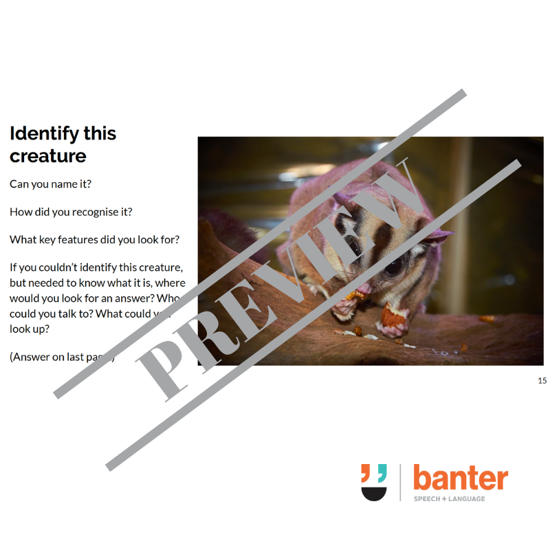 Interactive Oral Language Workouts for High School Students