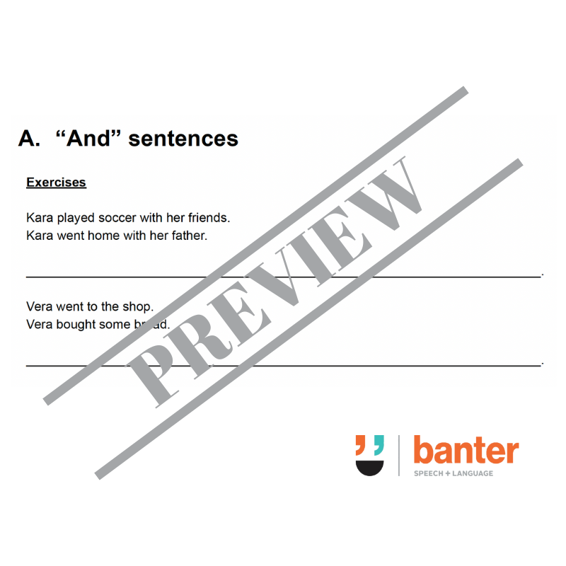 Think Then Write 2: FANBOYS Compound Sentences Workbook - The Bare Essentials