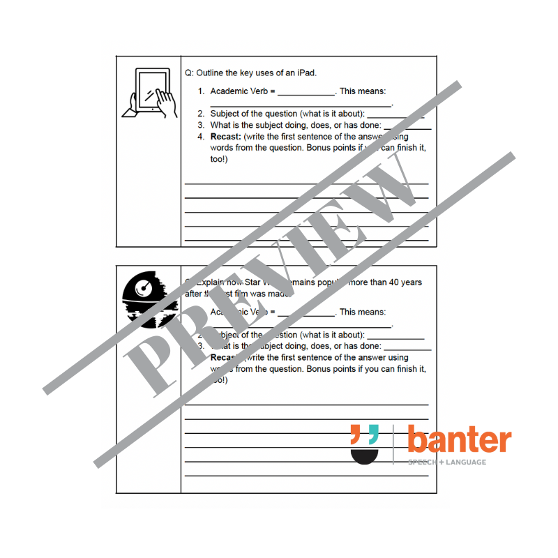 Think Then Write 8: Writing Responses to Short Answer Questions Workbook