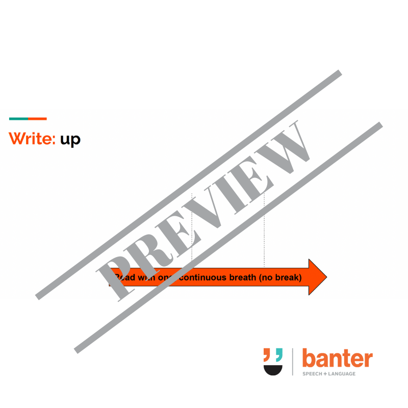 Banter Early Reading Program: Workbook 01
