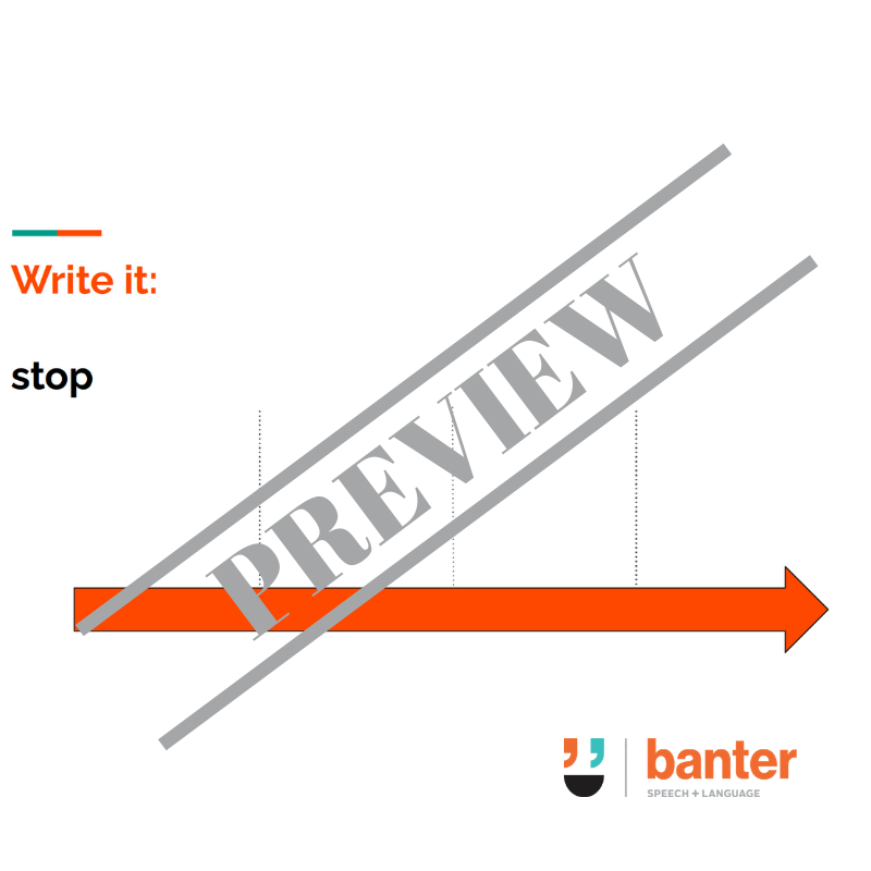Banter Early Reading Program: Workbook 03