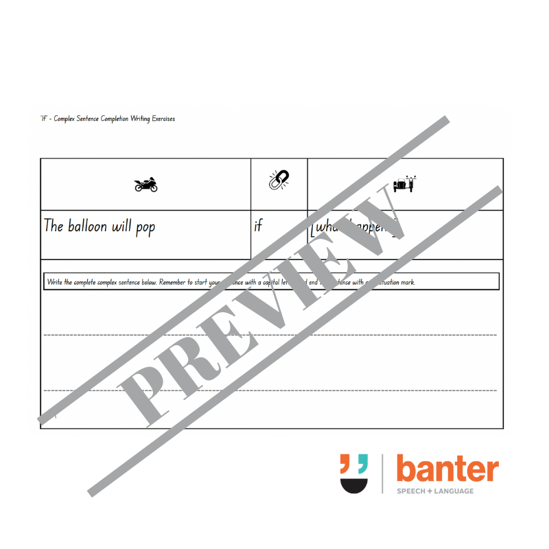 Think Then Write 3: Complex Sentences Workbook