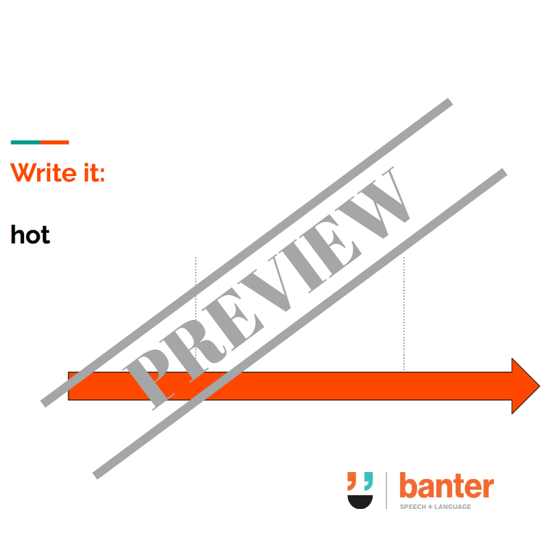 Banter Early Reading Program: Workbook 01