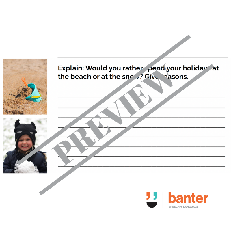 Think, Then Write: Christmas Writing