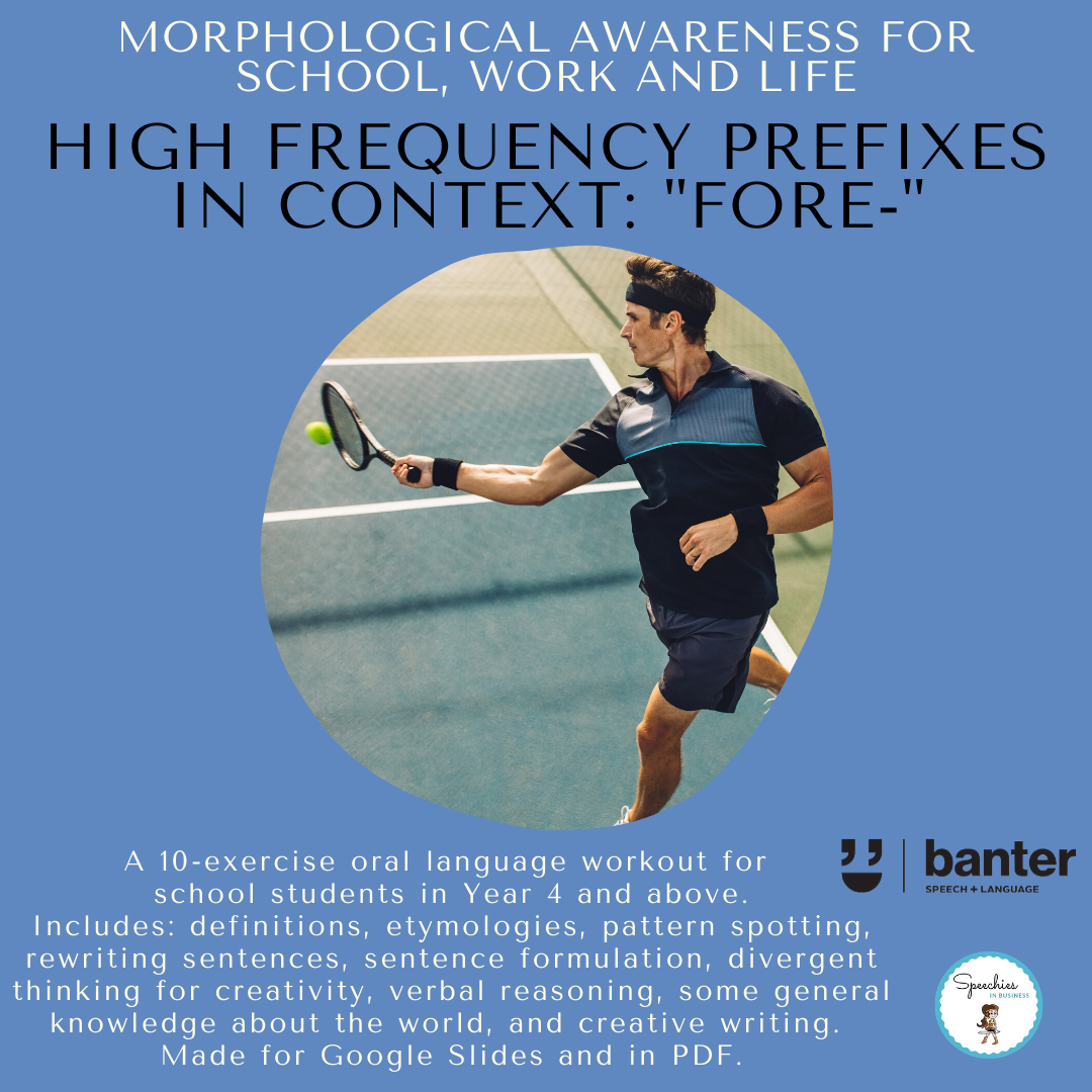 Morphological Awareness Program