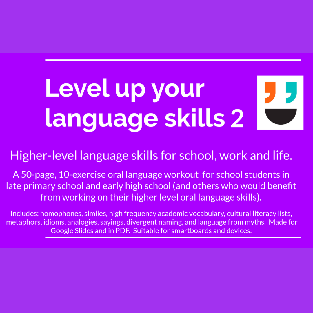 Interactive Oral Language Workouts for High School Students