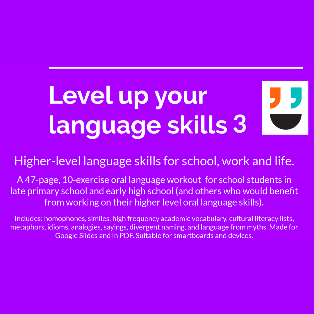 Interactive Oral Language Workouts for High School Students