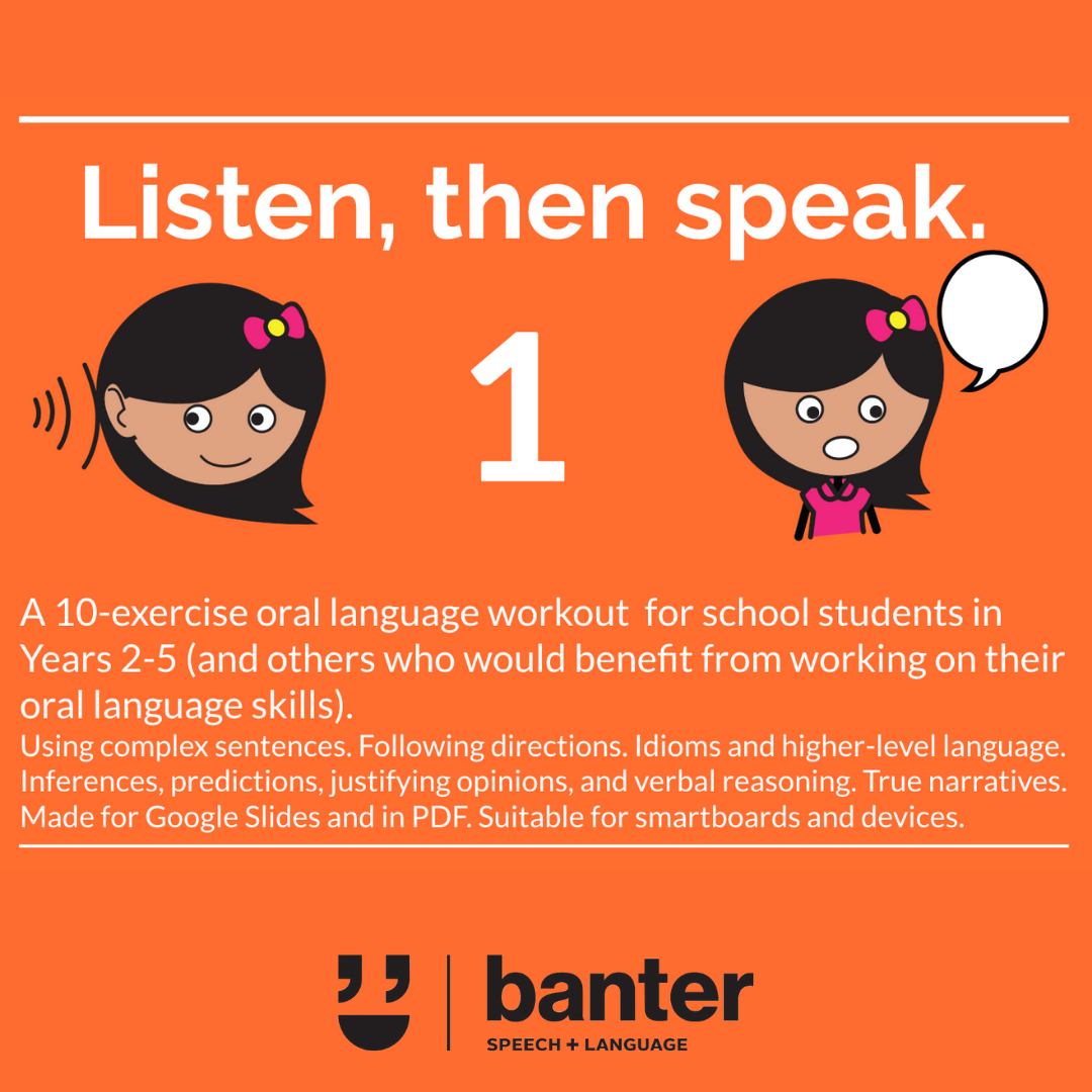 Interactive Oral Language Workouts for Primary School Students