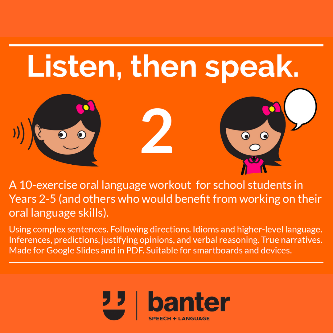 Interactive Oral Language Workouts for Primary School Students