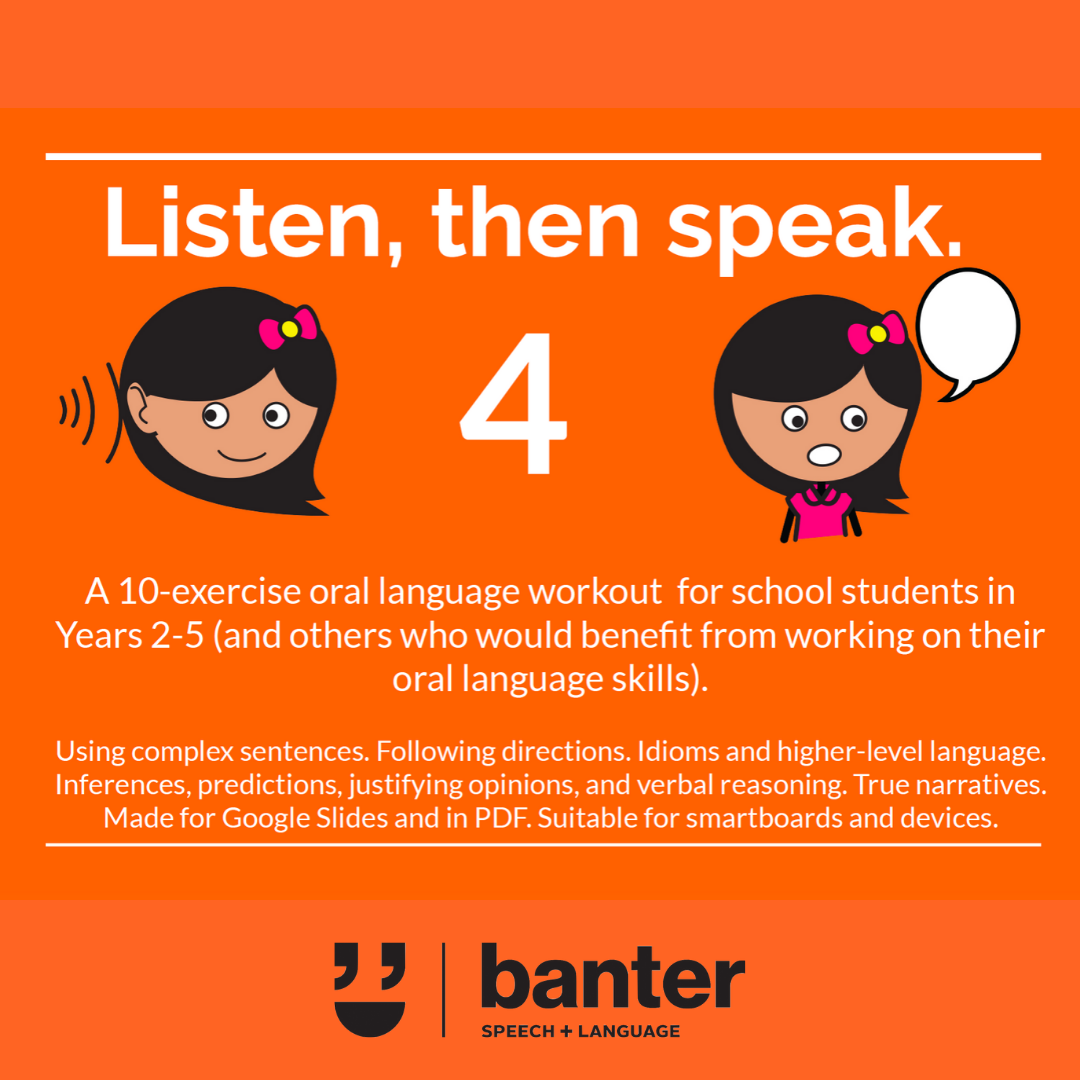 Interactive Oral Language Workouts for Primary School Students