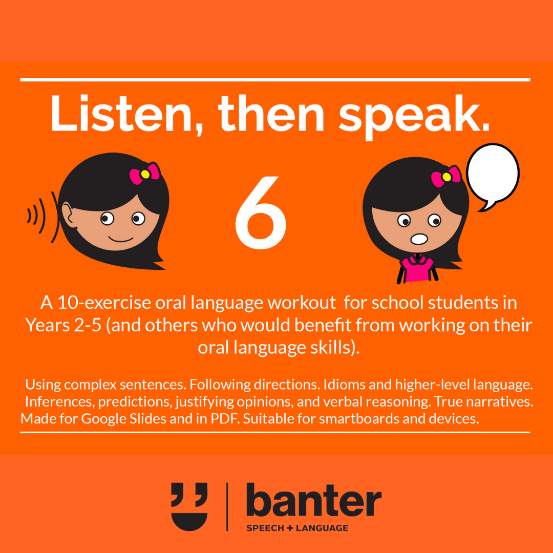 Interactive Oral Language Workouts for Primary School Students