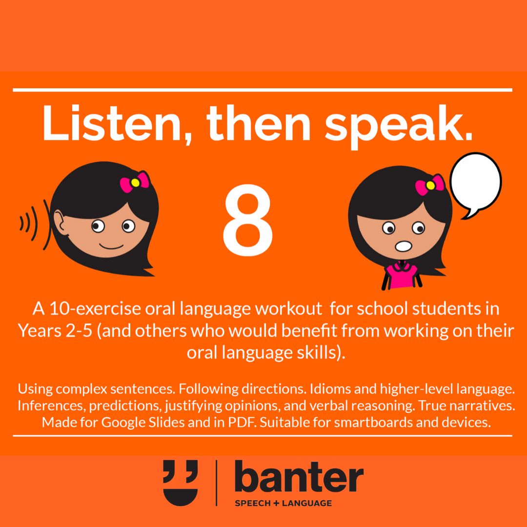 Interactive Oral Language Workouts for Primary School Students