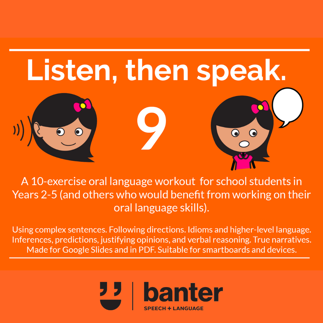 Interactive Oral Language Workouts for Primary School Students