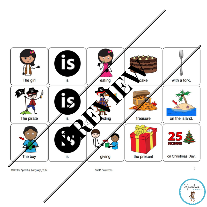 Simple Sentence Structures