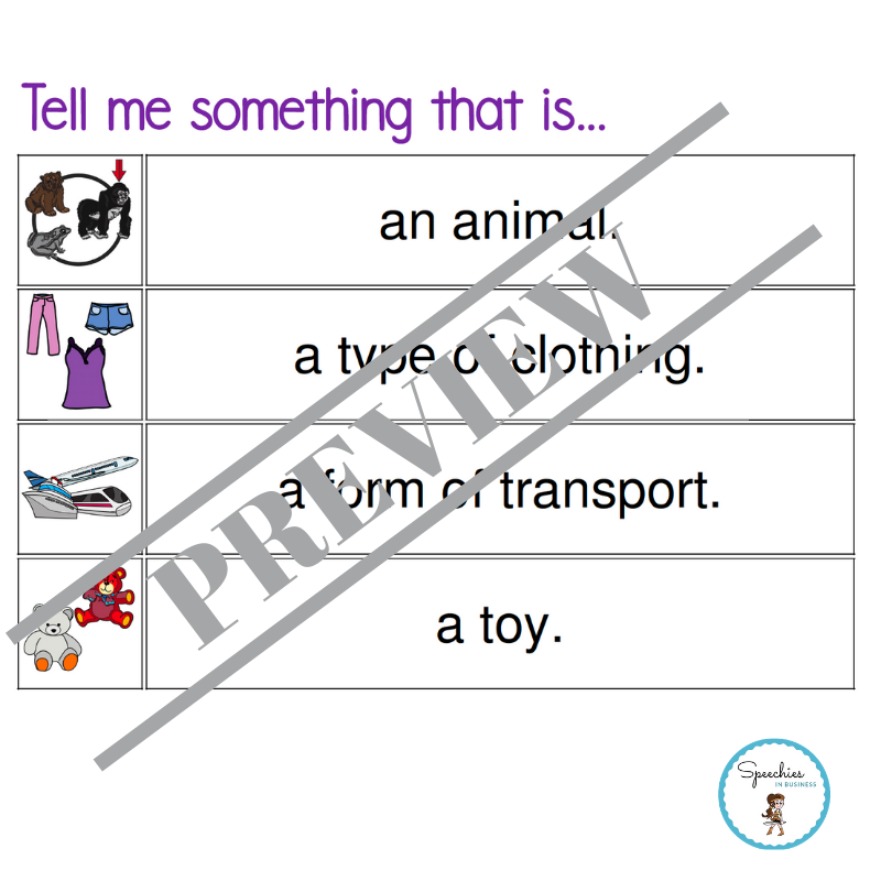 Blank's Language Level 2 - Classification