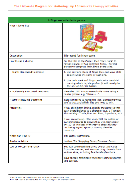 Banter Stuttering Workbook: Lidcombe Program Starter Kit